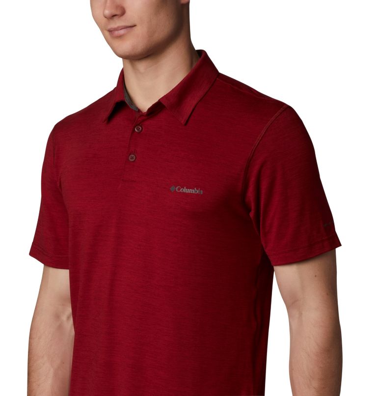 Tech Trail Polo | 664 | XXL, Color: Red Jasper, image 3