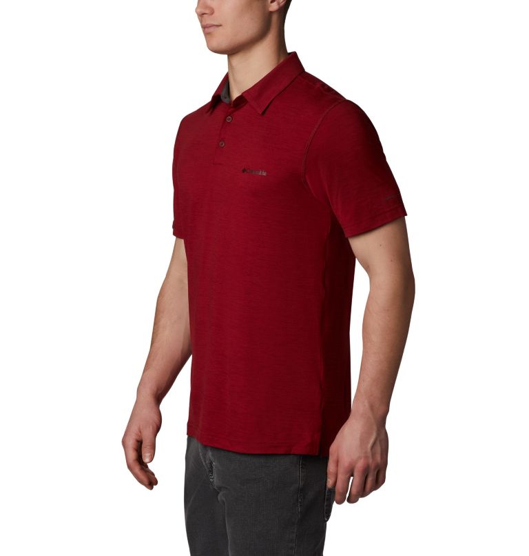 Tech Trail Polo | 664 | XXL, Color: Red Jasper, image 4