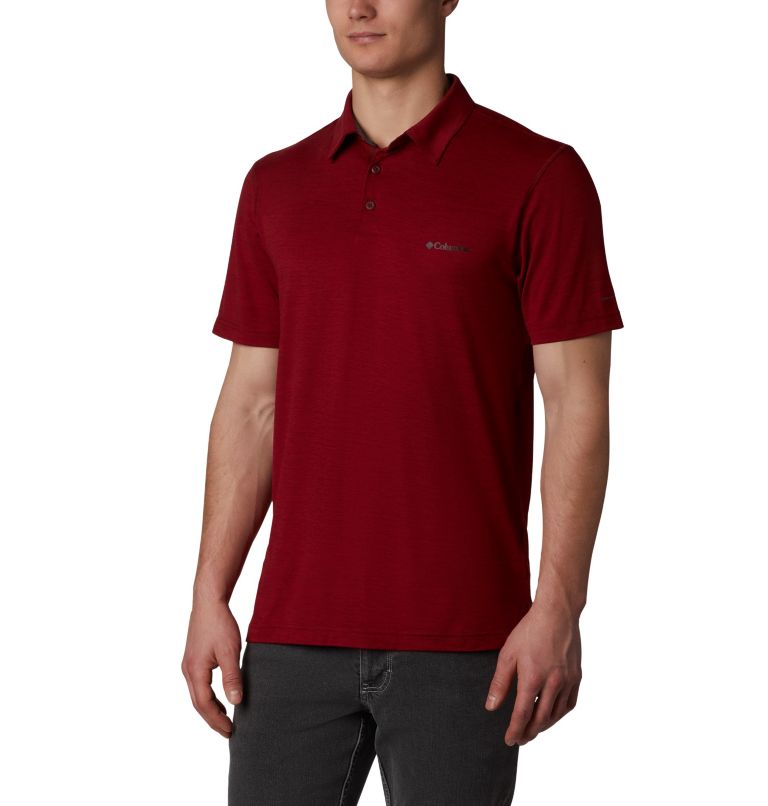 Tech Trail Polo | 664 | XXL, Color: Red Jasper, image 1