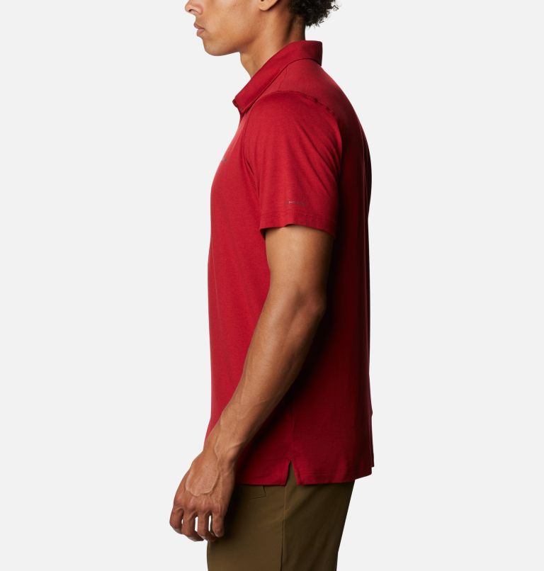 Tech Trail Polo | 678 | XXL, Color: Red Velvet, image 3