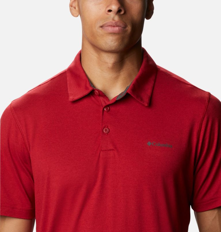 Tech Trail Polo | 678 | XXL, Color: Red Velvet, image 4