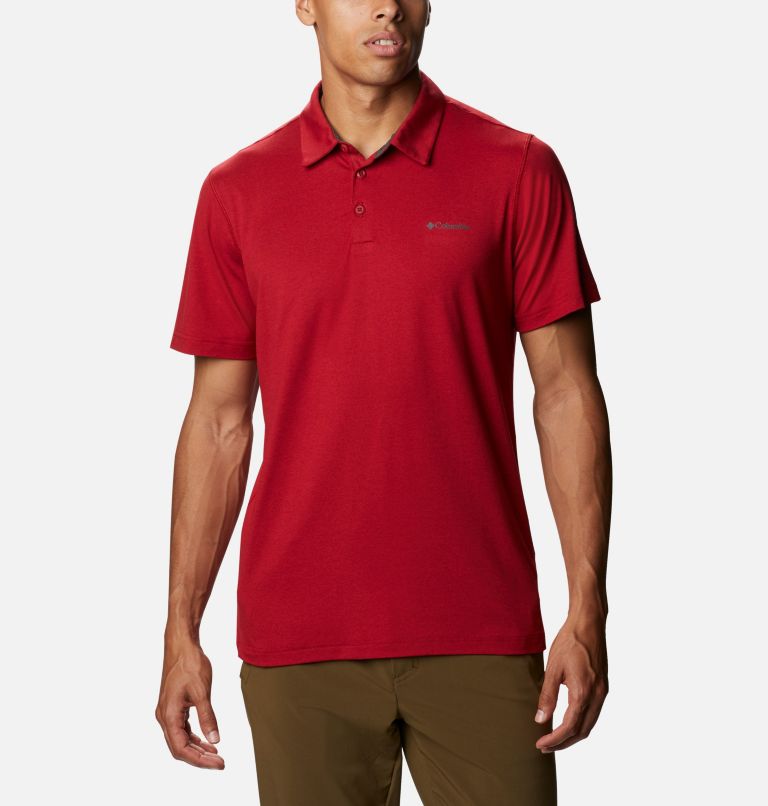 Tech Trail Polo | 678 | XXL, Color: Red Velvet, image 1