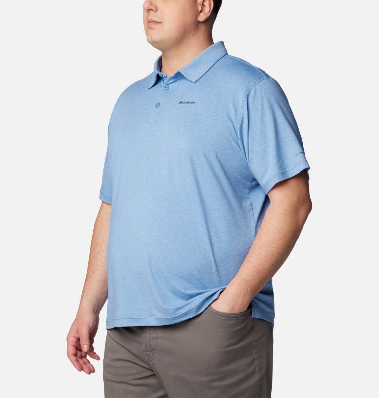 Men's Tech Trail Polo – Big, Color: Skyler Heather, image 5