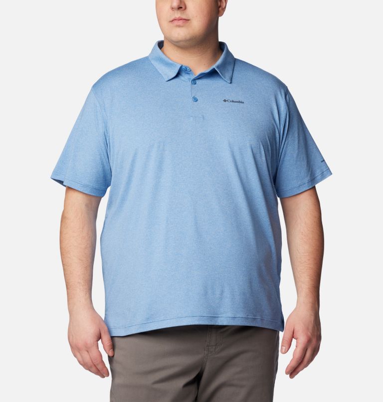 Men's Tech Trail Polo – Big, Color: Skyler Heather, image 1