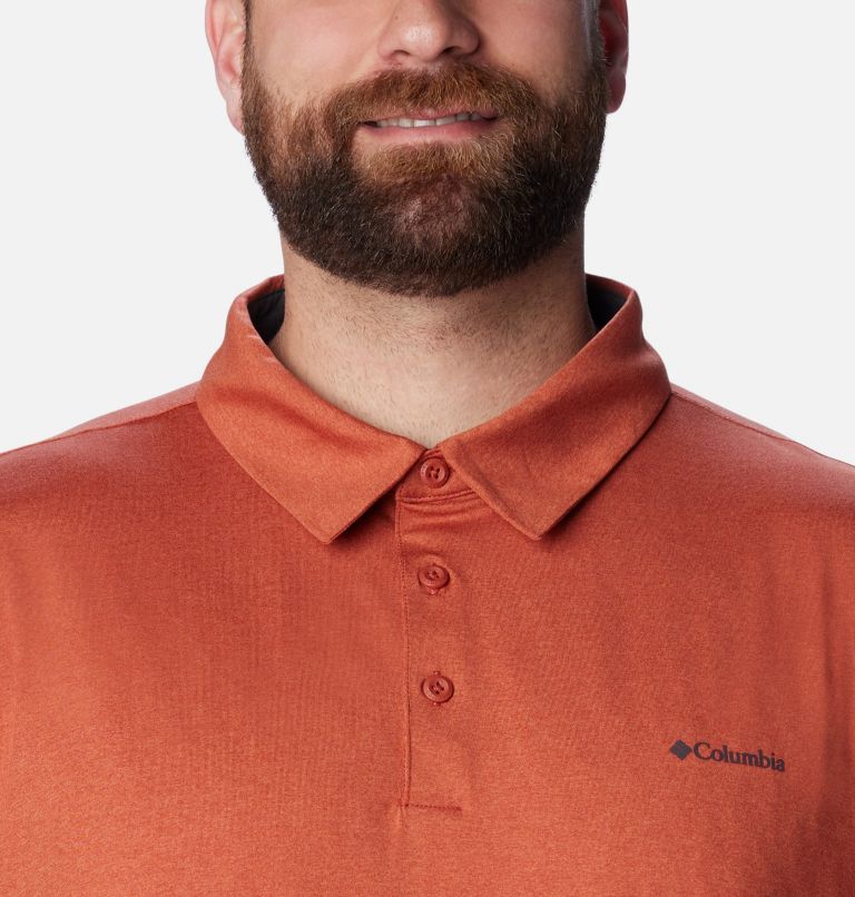 Tech Trail Polo | 850 | 6X, Color: Warp Red Heather, image 4