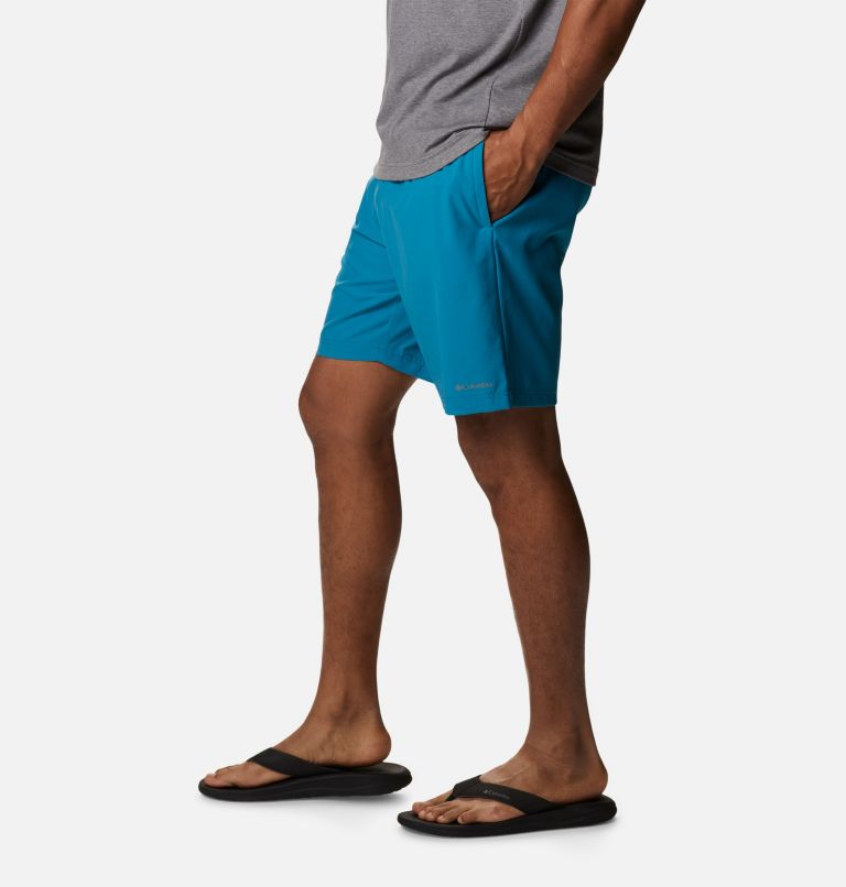 Thumbnail: Men's Summertide Stretch Shorts, Color: Deep Marine, image 3