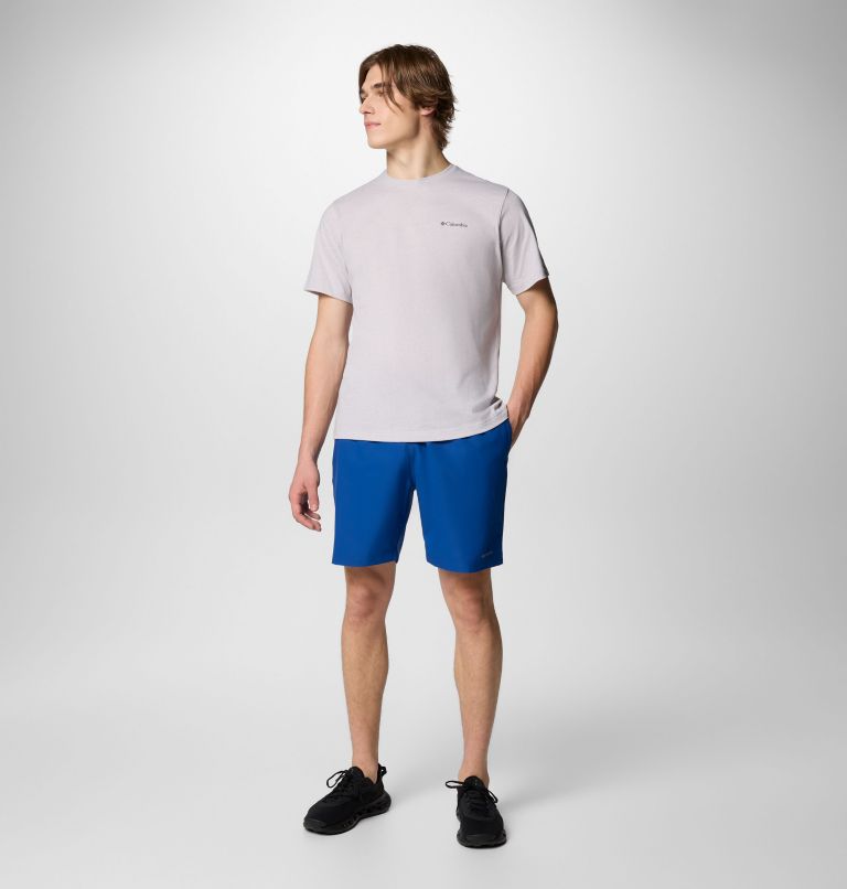 Men's Summertide Stretch Shorts, Color: Mountain Blue, image 2