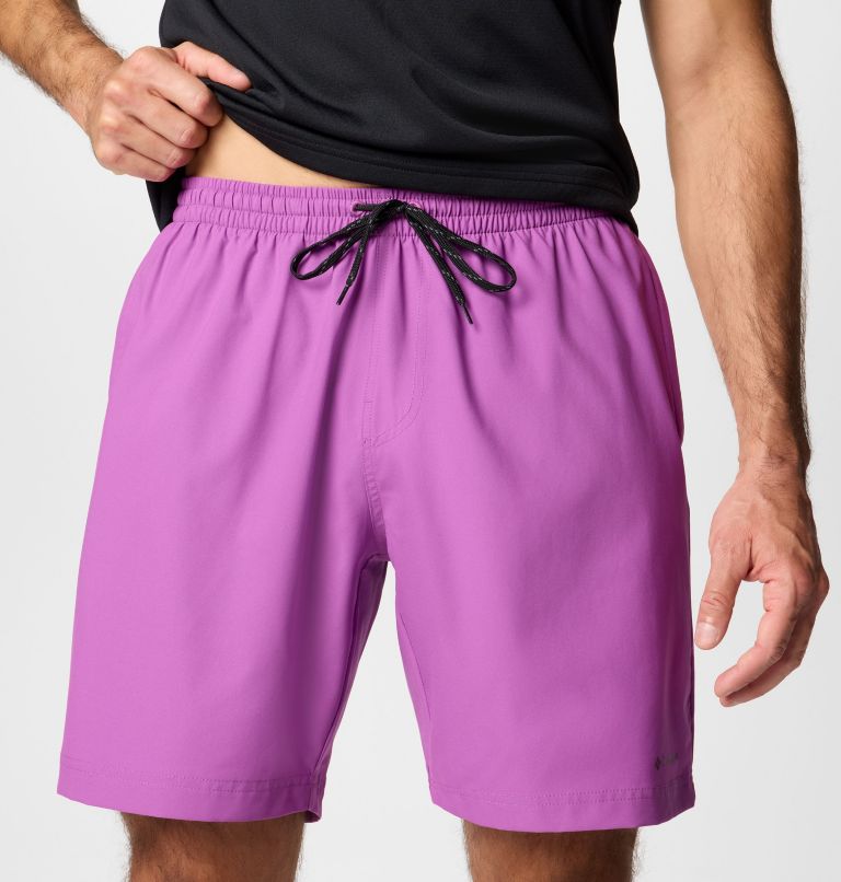 Men's Summertide Stretch Shorts, Color: Razzle, image 5
