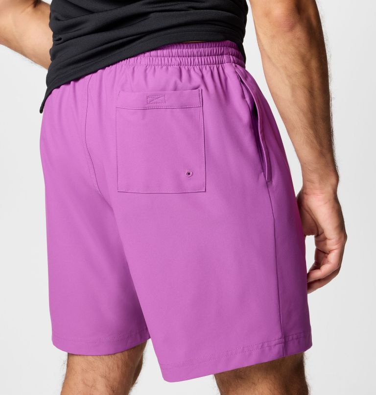 Men's Summertide Stretch Shorts, Color: Razzle, image 6