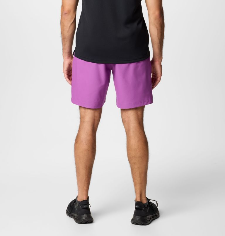 Men's Summertide Stretch Shorts, Color: Razzle, image 3