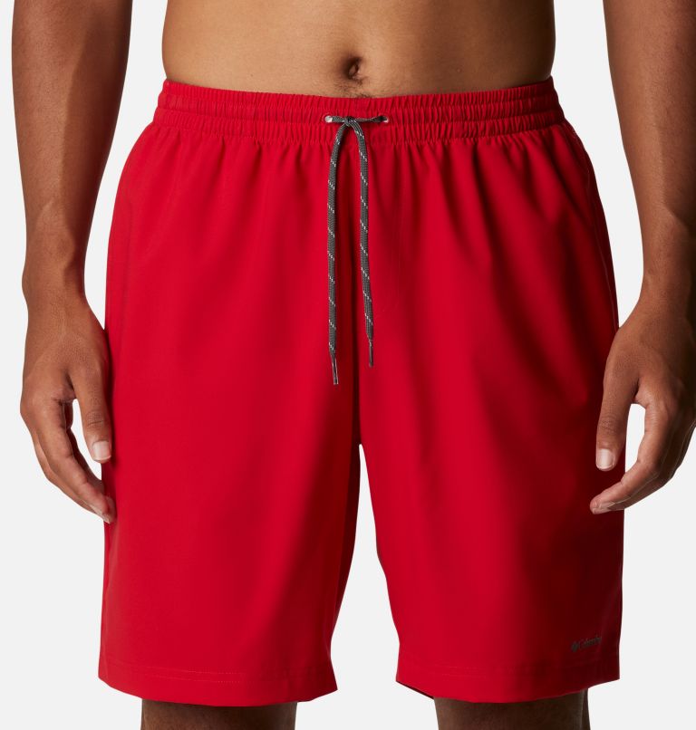 Men's Summertide Stretch Shorts, Color: Mountain Red, image 4