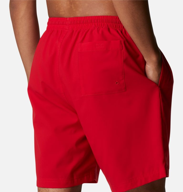 Om Fisherman Shorts in Red