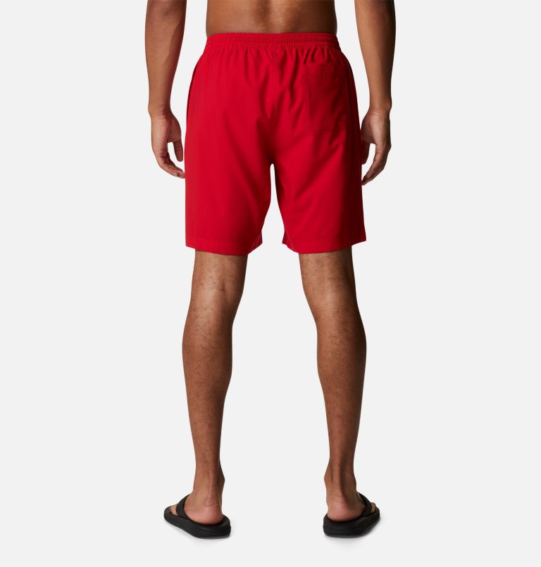 Thumbnail: Men's Summertide Stretch Shorts, Color: Mountain Red, image 2