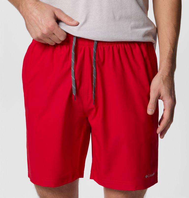 Men's Summertide Stretch Shorts, Color: Mountain Red, image 5