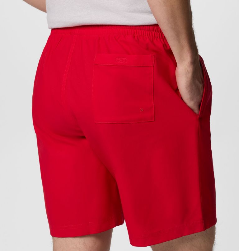 Men's Summertide Stretch Shorts, Color: Mountain Red, image 6