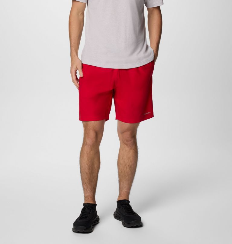 Men's Summertide Stretch Shorts, Color: Mountain Red, image 1