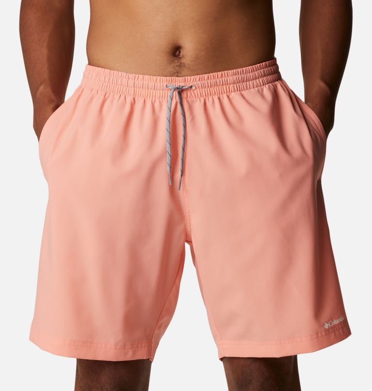 Thumbnail: Summertide Stretch Short | 879 | L, Color: Coral Reef, image 4