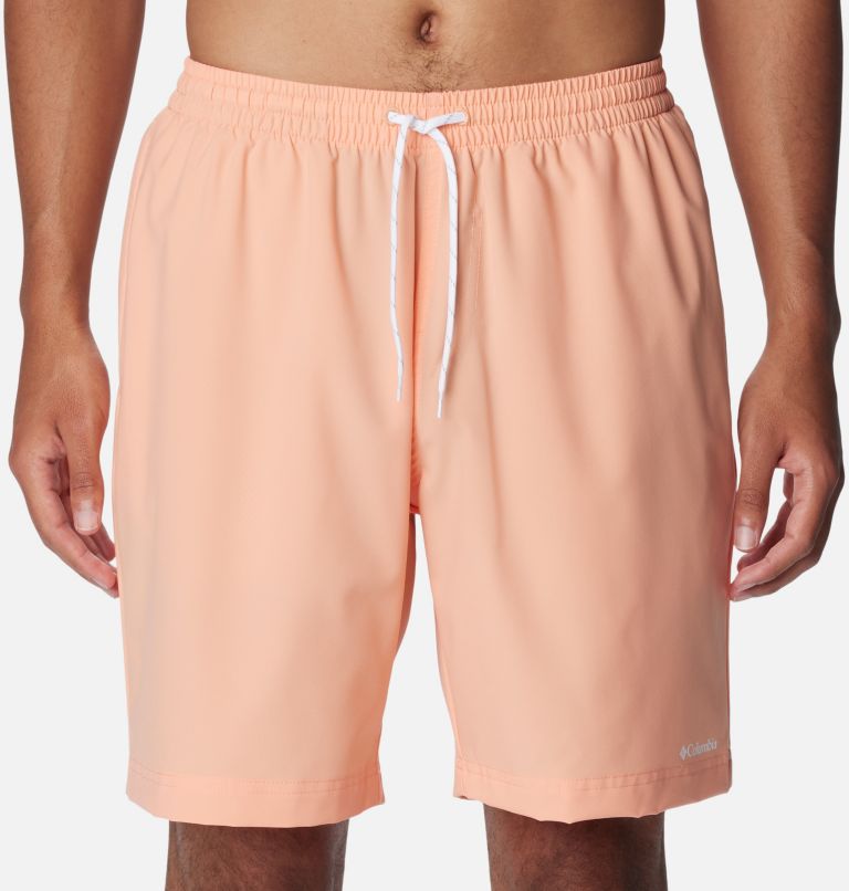 Men's Summertide Stretch Shorts, Color: Apricot Fizz, image 4