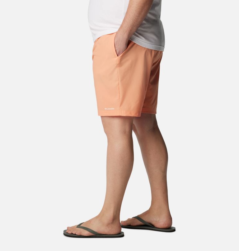 Men's Summertide Stretch Shorts - Big, Color: Apricot Fizz, image 3
