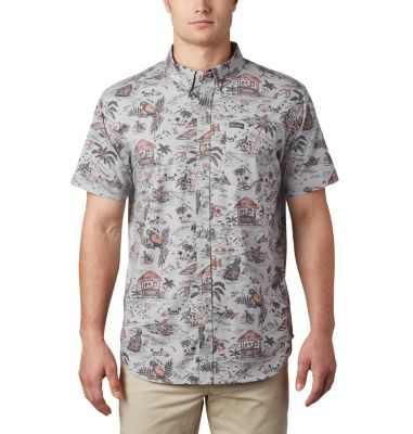 columbia short sleeve shirts mens