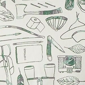 Pixel Camp Supplies Print