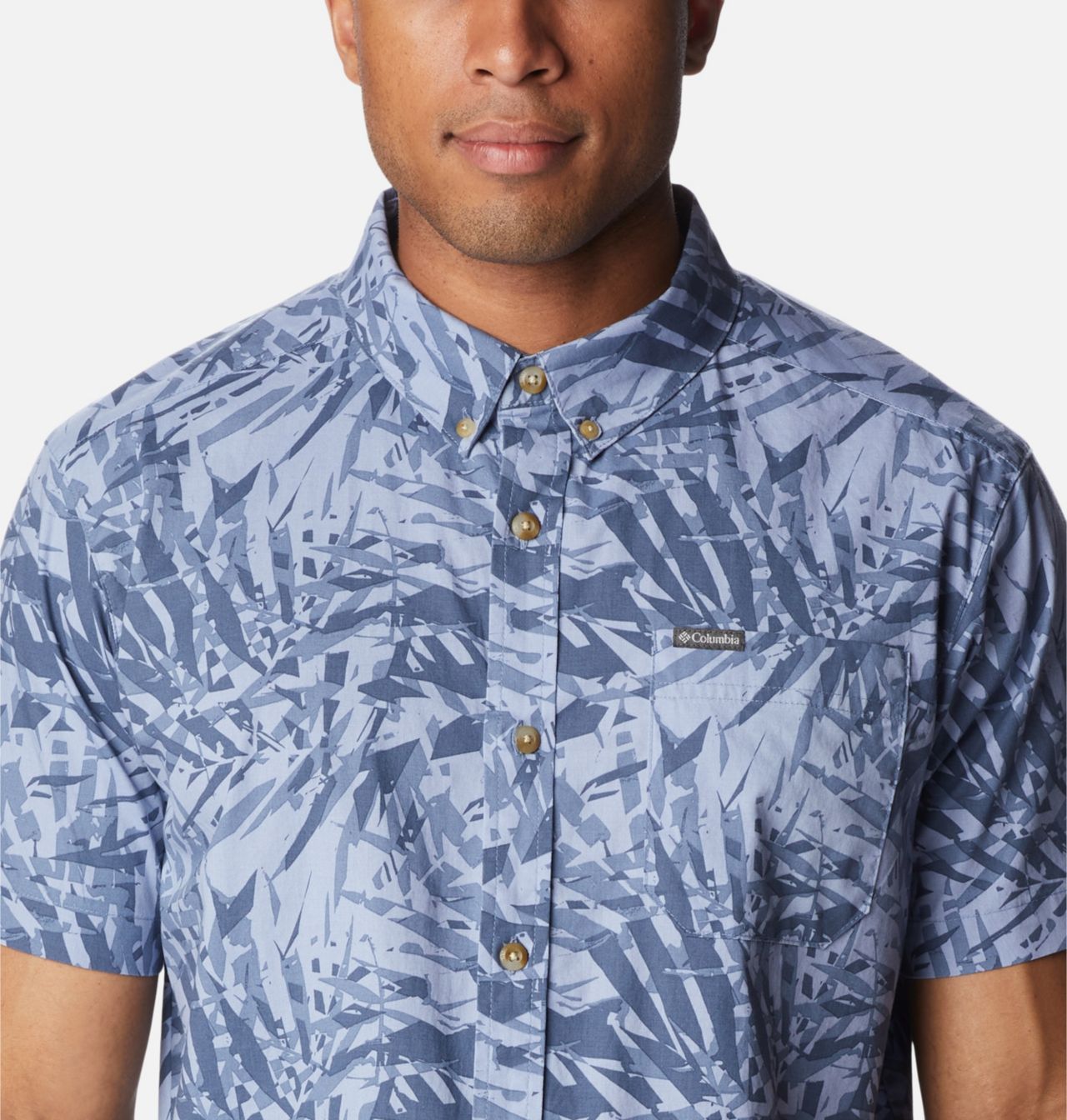 Men's Rapid Rivers™ Printed Short Sleeve Shirt – Tall | 449 | 4XT 4
