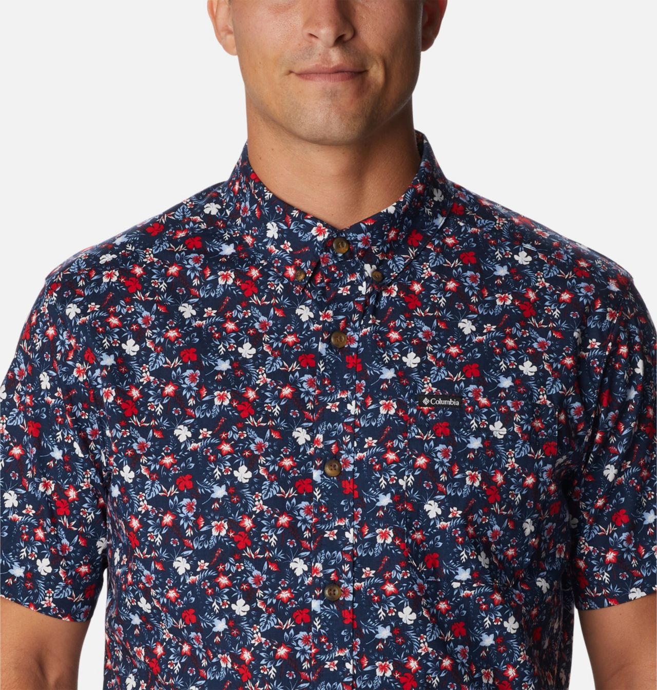 Chemise à manches courtes imprimée Rapid Rivers™ pour homme – Grandes tailles 4
