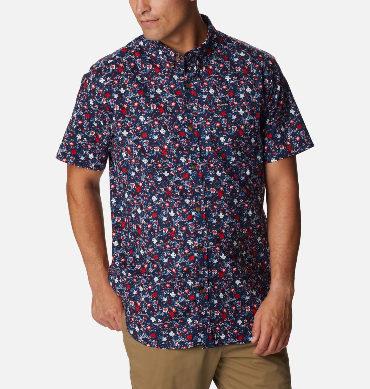 Chemise à manches courtes imprimée Rapid Rivers™ pour homme – Grandes tailles 5