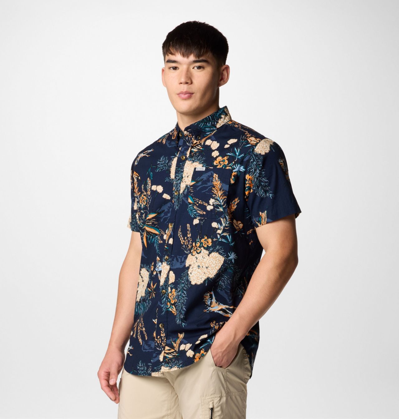 Men's Rapid Rivers™ Printed Short Sleeve Shirt | 471 | L 4