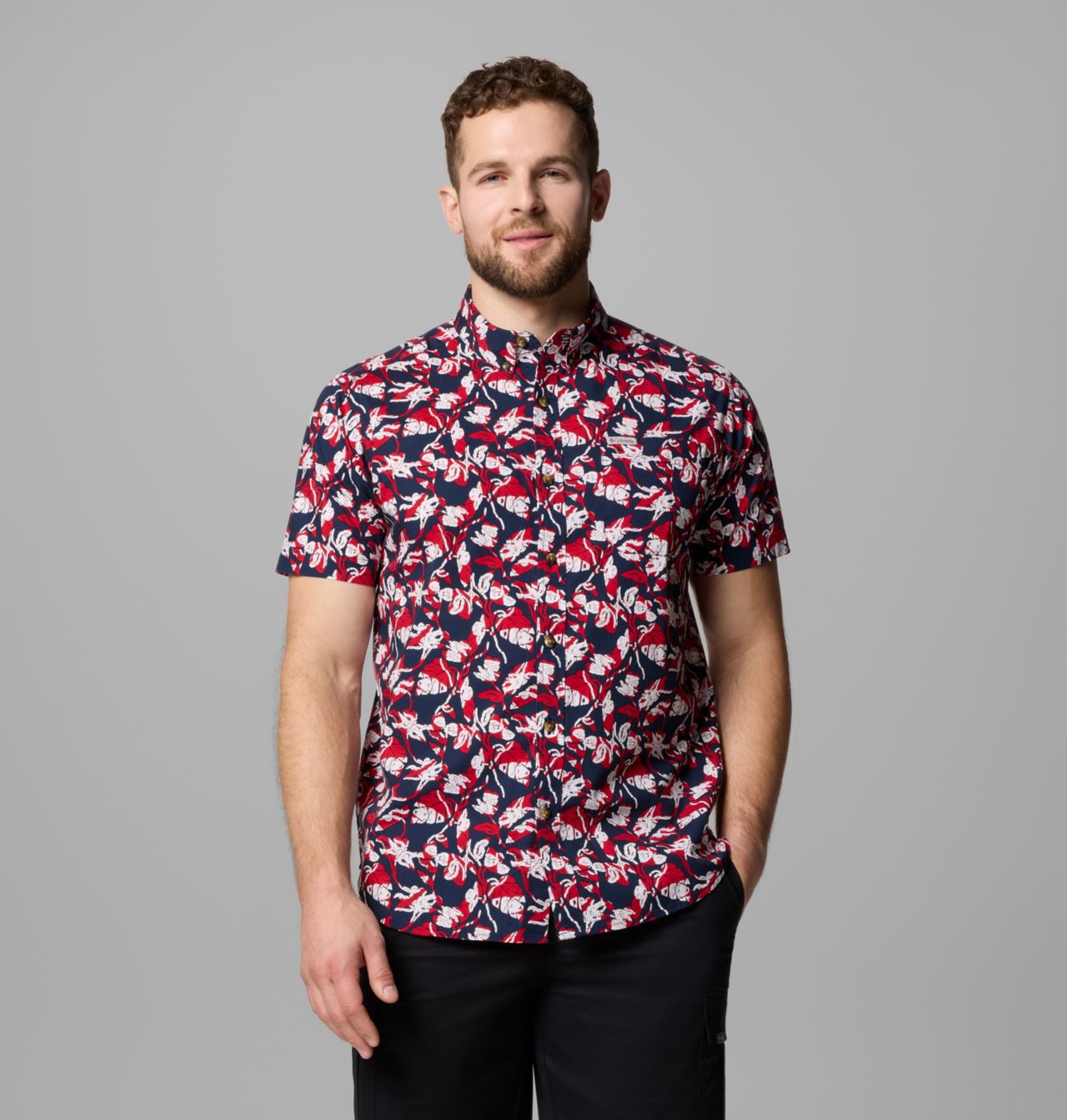 Men's Rapid Rivers™ Printed Short Sleeve Shirt 1