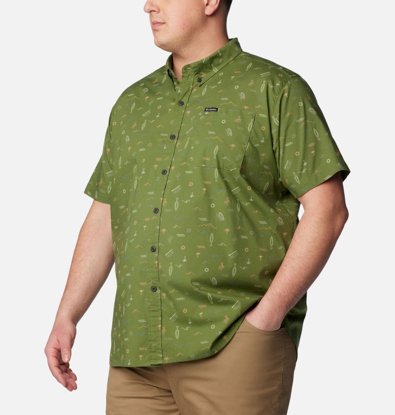 Men's Rapid Rivers™ Printed Short Sleeve Shirt – Big 5