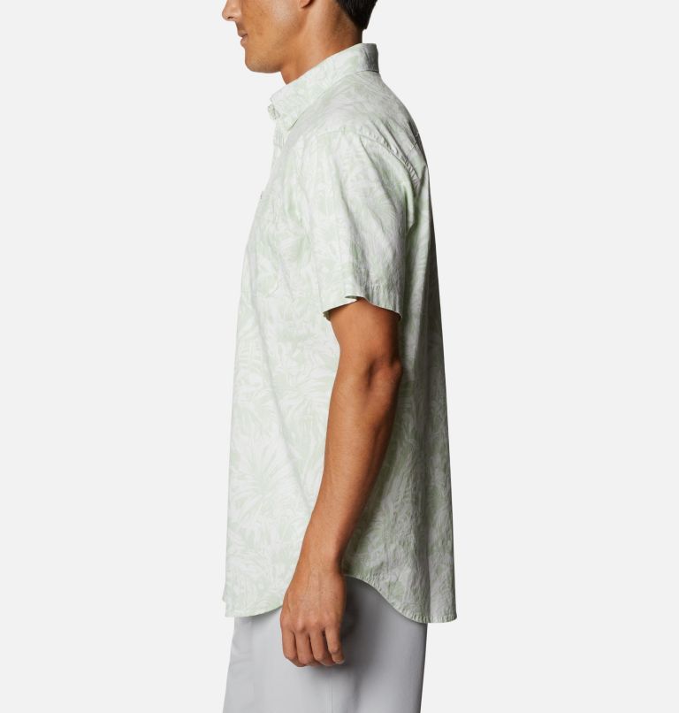 Rapid Rivers Printed Short Sleeve Shirt | 390 | 4X, Color: Sea Sprite Toucanical, image 3