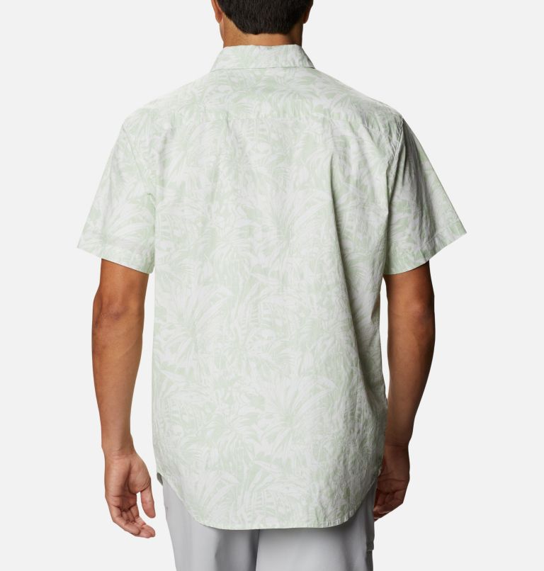 Rapid Rivers Printed Short Sleeve Shirt | 390 | 4X, Color: Sea Sprite Toucanical, image 2