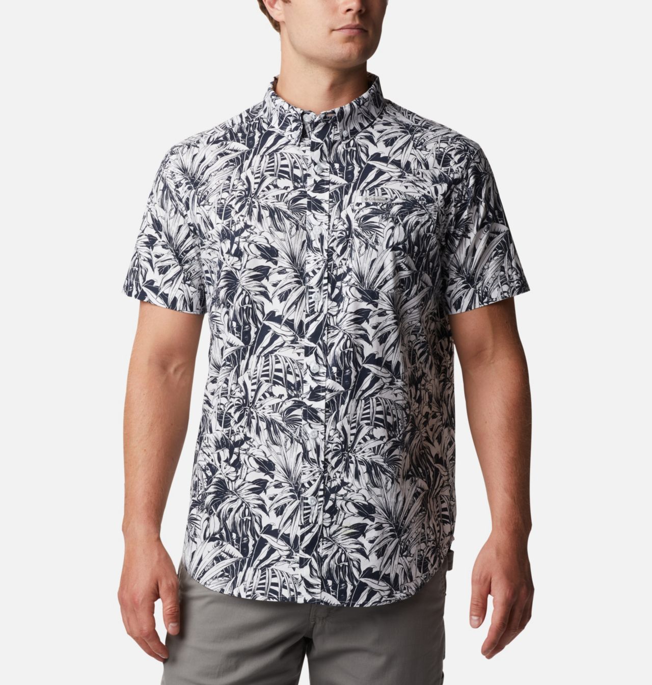 Men's Rapid Rivers™ Printed Short Sleeve Shirt – Big 1