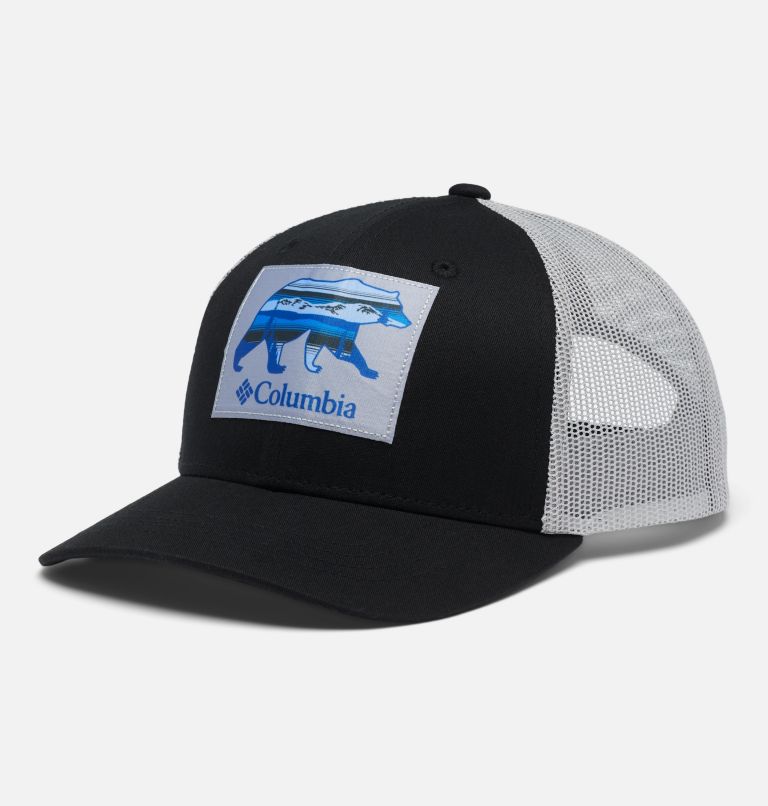Columbia Youth Snap Back, Color: Black Scenic Bear, image 1