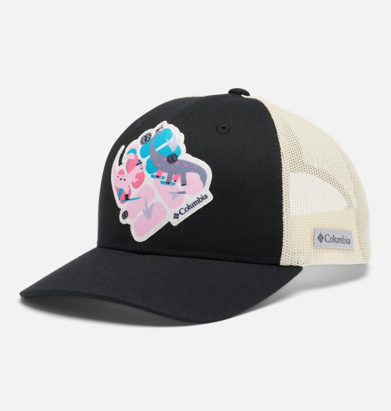 Columbia Youth Snap Back, Color: Black, Chalk, Skiasaurus, image 1