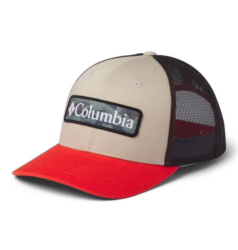 Columbia Youth Snap Back Hat | 022 | O/S, Color: Stone, Shark, Wildfire, Camo Colm, image 1