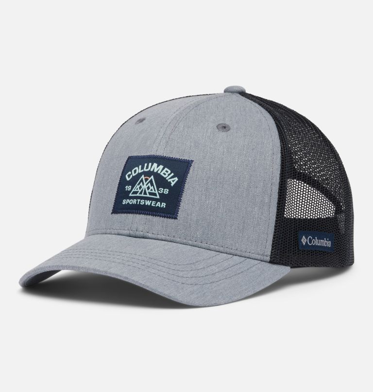 Columbia Youth Snap Back, Color: Columbia Grey Heather, Collegiate Navy, , image 1