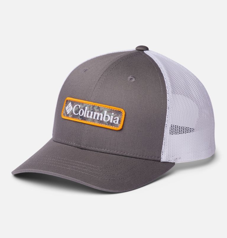 Columbia Youth Snap Back Hat | 050 | O/S, Color: Titanium, White, Camo Columbia, image 1