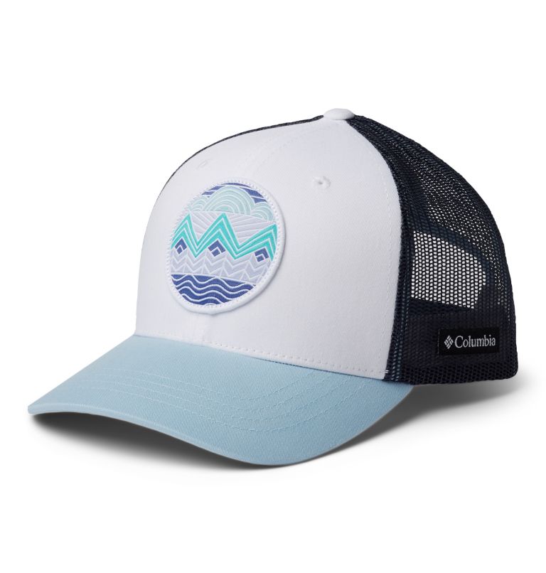 Columbia Youth Snap Back Hat | 100 | O/S, Color: White, Sky Blue, Nocturnal, Circle, image 1