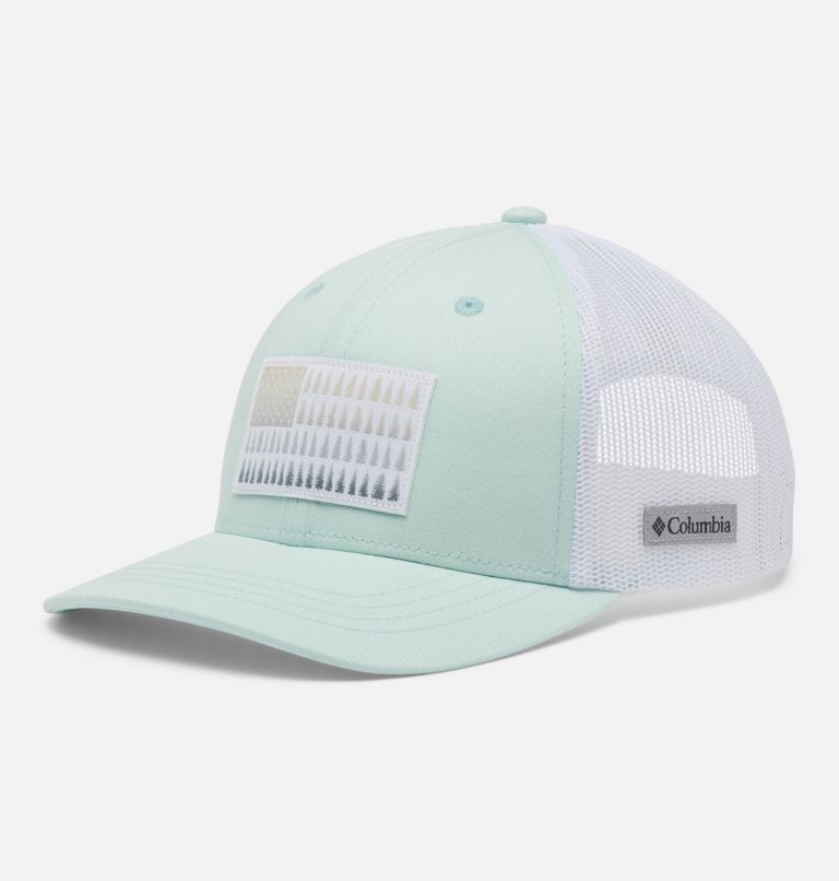 Columbia Youth Snap Back, Color: Icy Morn Tree Flag, image 1