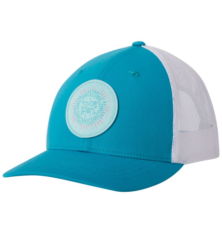 Columbia Youth Snap Back Hat | 336 | O/S, Color: Geyser, Circle Patch, image 1