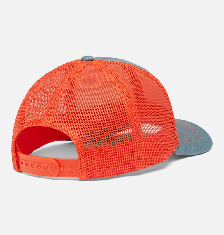 Columbia Youth Snap Back, Color: Metal, Bright Orange, Gem, image 2