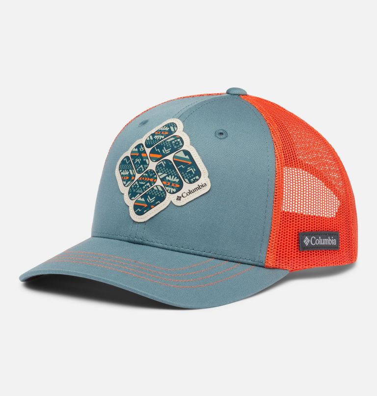 Columbia Youth Snap Back, Color: Metal, Bright Orange, Gem, image 1