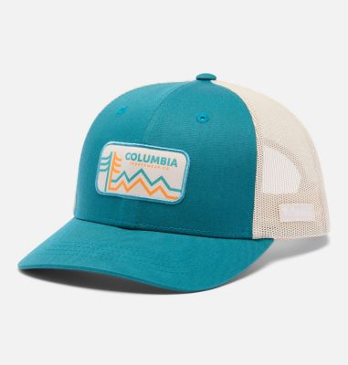 Columbia Youth Snap Back, Color: River Blue, Dark Stone, Columbia Modern, image 1