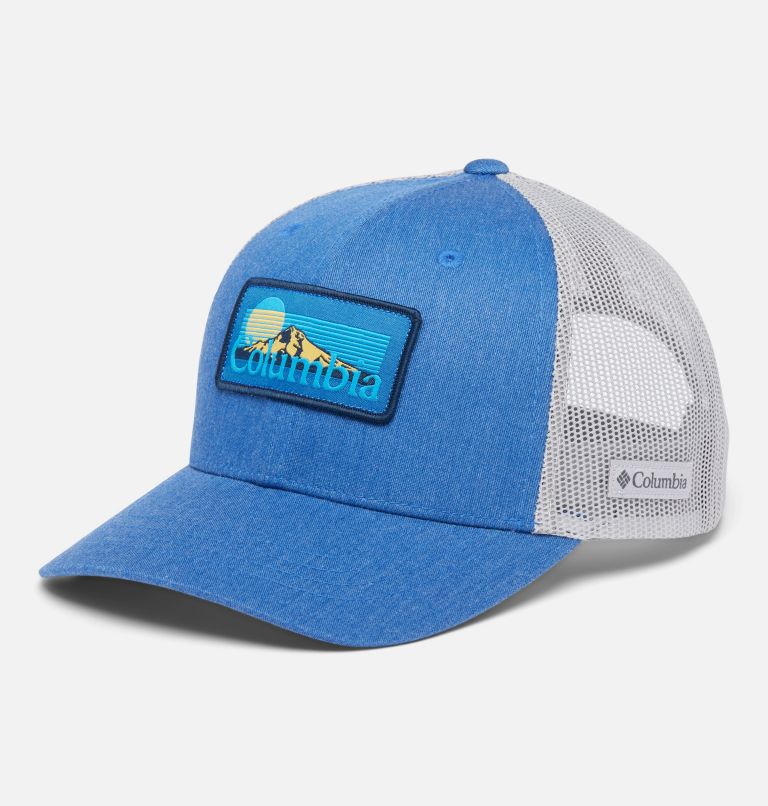 Columbia Youth Snap Back, Color: Bright Indigo Heather Moonrise, image 1