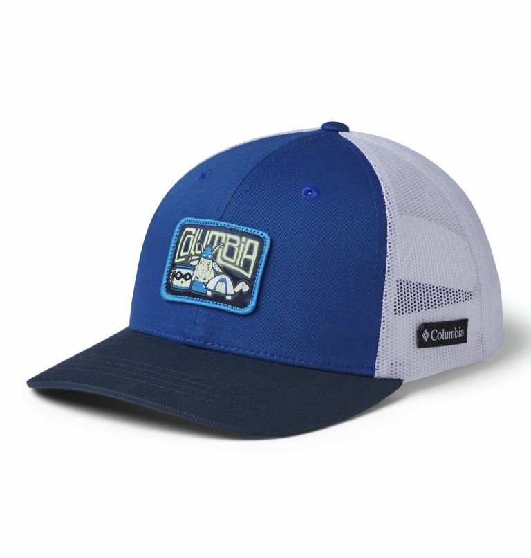 Columbia Youth Snap Back Hat | 437 | O/S, Color: Azul, White, Coll Navy, Camp Creatures, image 1