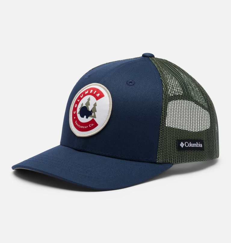 Columbia Youth Snap Back, Color: Collegiate Navy Circle Patch, image 1