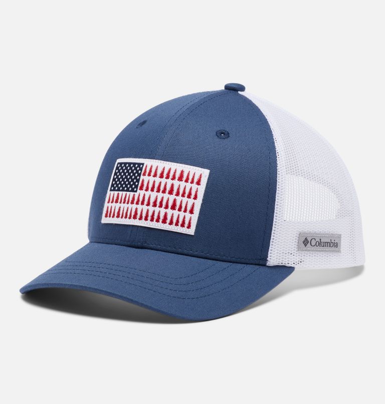 Columbia Youth Snap Back | 478 | O/S, Color: Dark Mountain Tree Flag, image 1