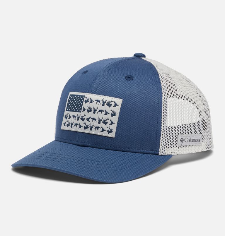 Columbia Youth Snap Back, Color: Zinc, Cool Grey, PHG Flag, image 1